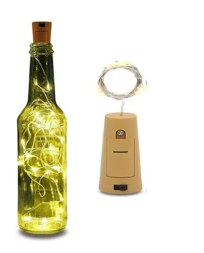 Diwali Fairy Lights for Home — Cork Bottle LED String Lights