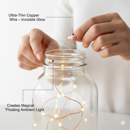 Diwali Fairy Lights for Home — Cork Bottle LED String Lights