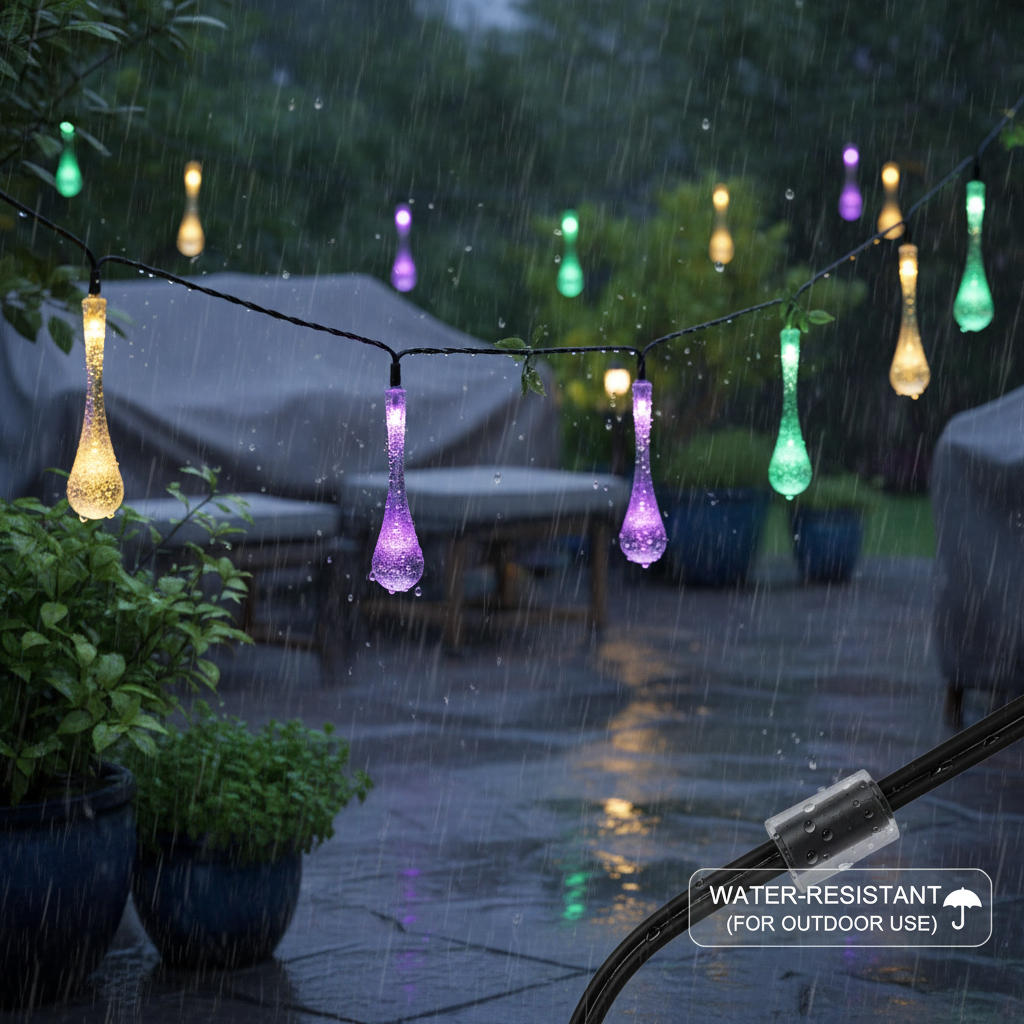Diwali & Christmas Water-Drop Fairy Lights  for Home, Tree & Party Decor